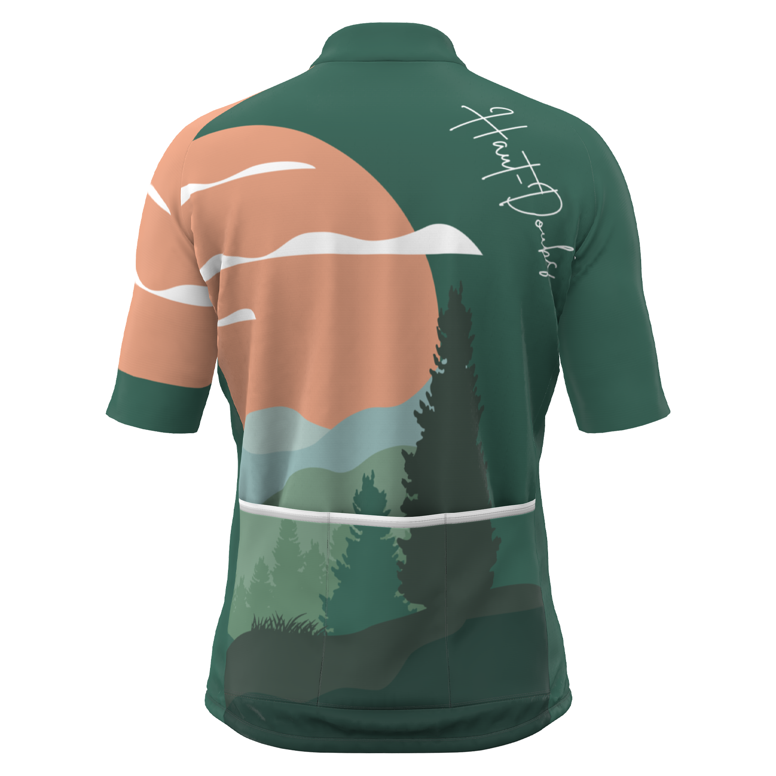 Maillot de Vélo Nature Verte