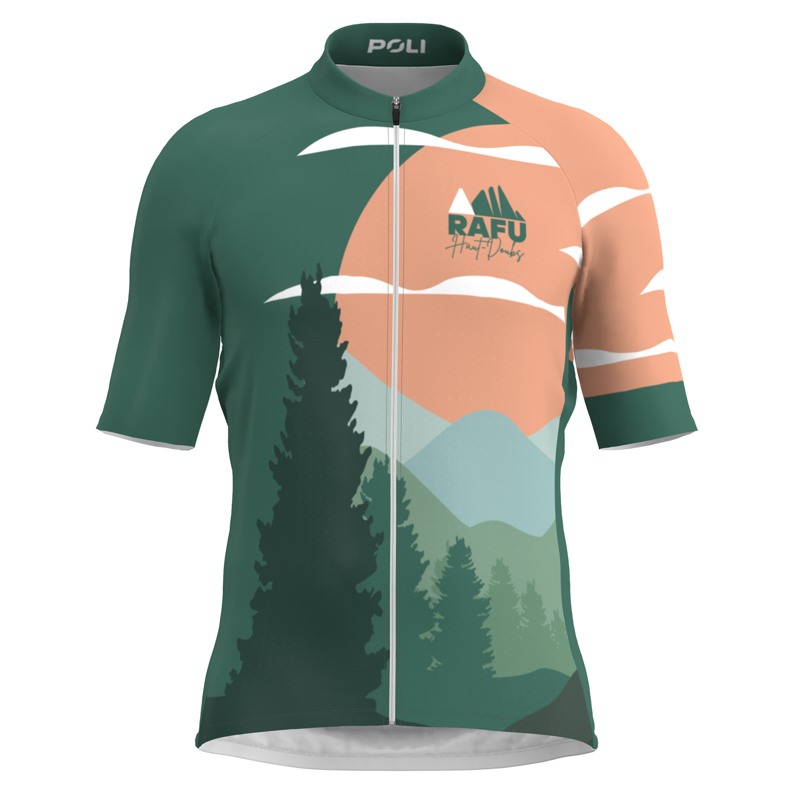 Maillot de Vélo Nature Verte