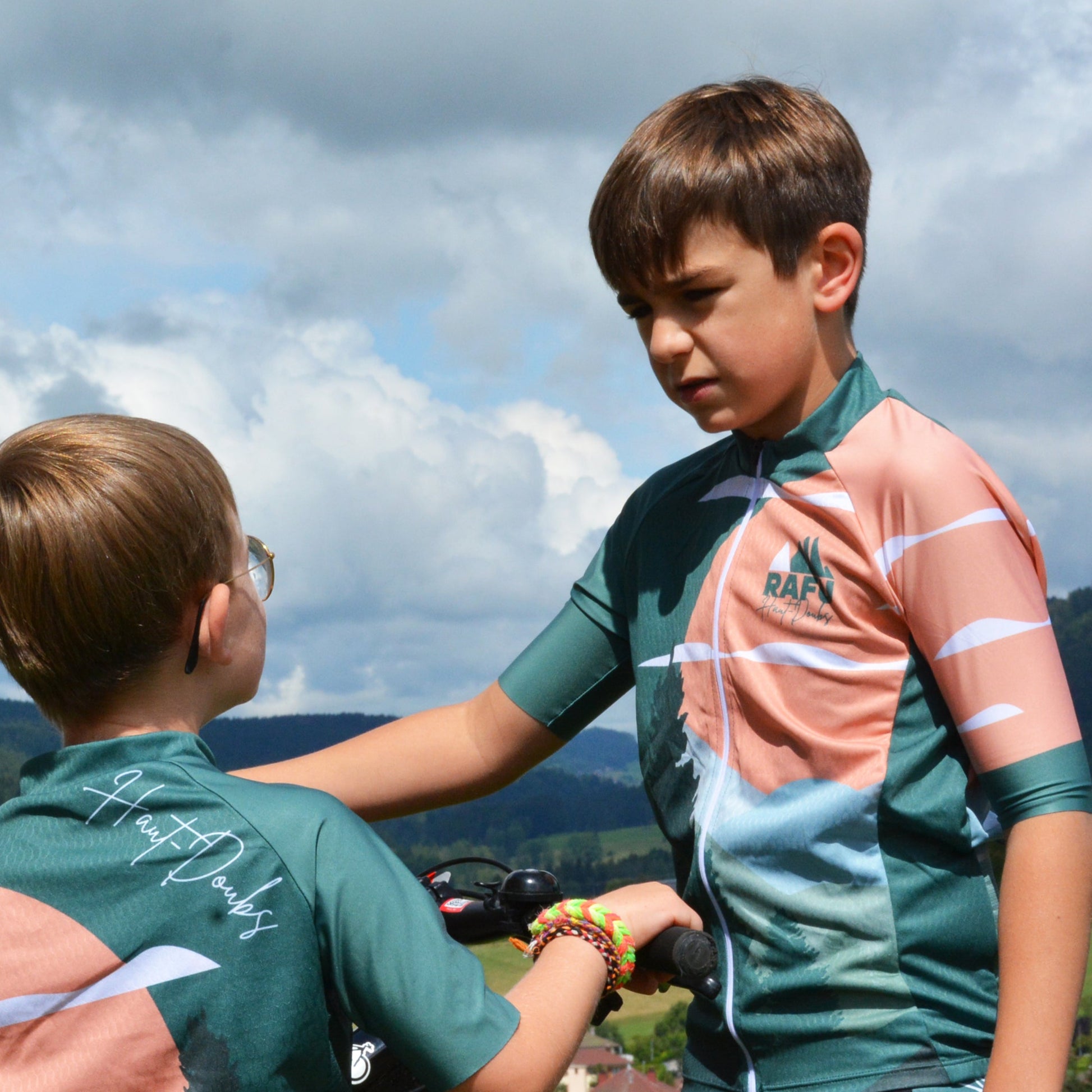 Maillot de Vélo Nature Verte