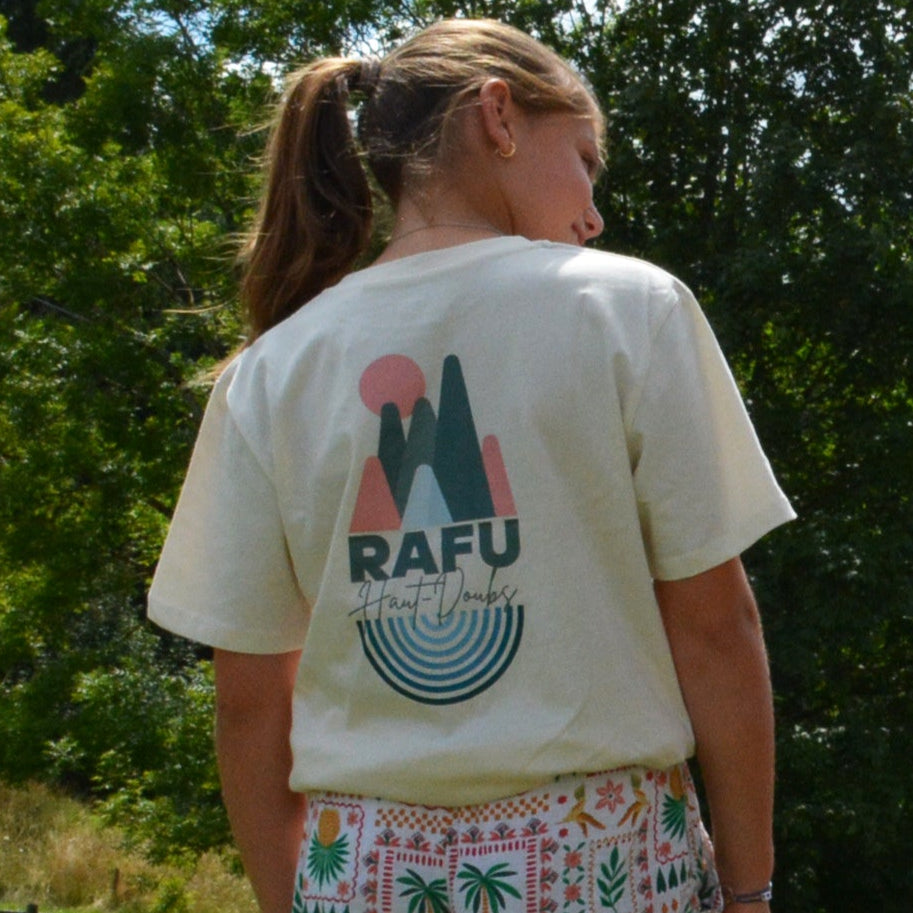 T-Shirt Petitmontagnard Crème