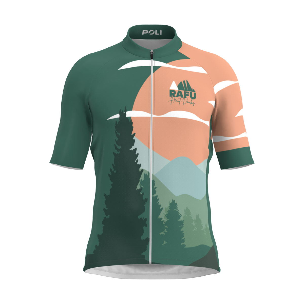 Maillot de Vélo Nature Verte