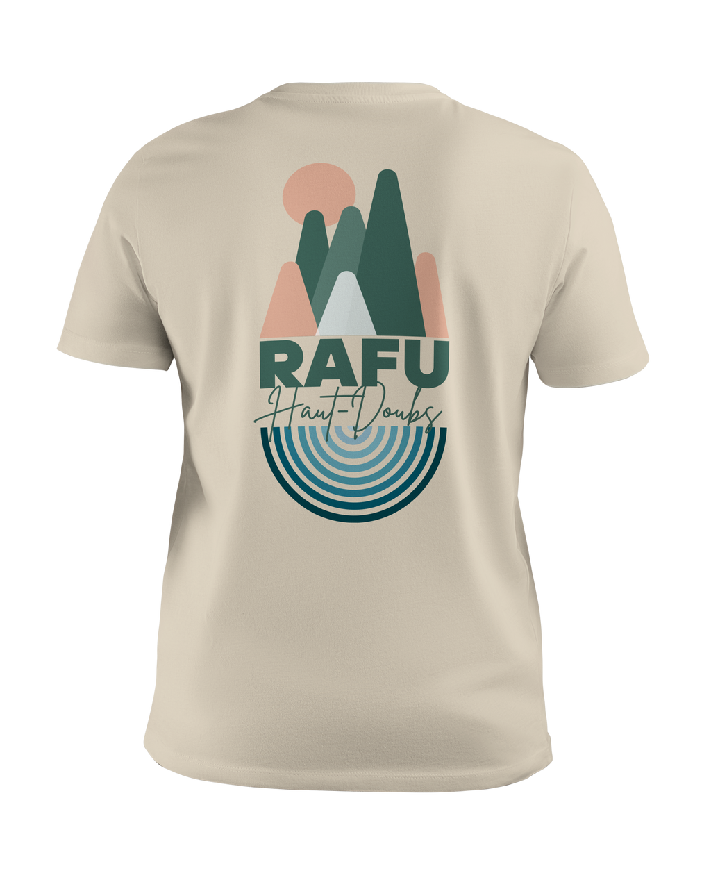 T-Shirt Petitmontagnard Crème