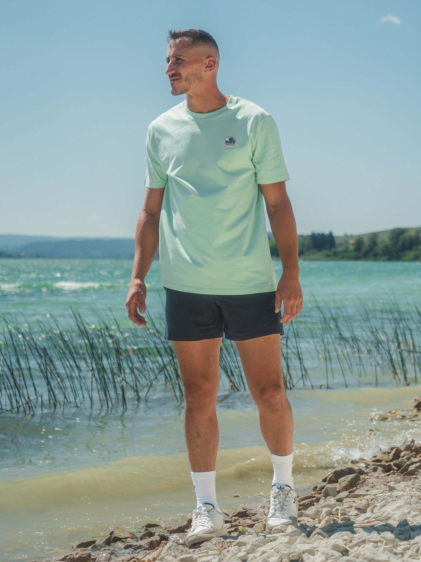 T-shirt Saut Du Doubs Vert Clair