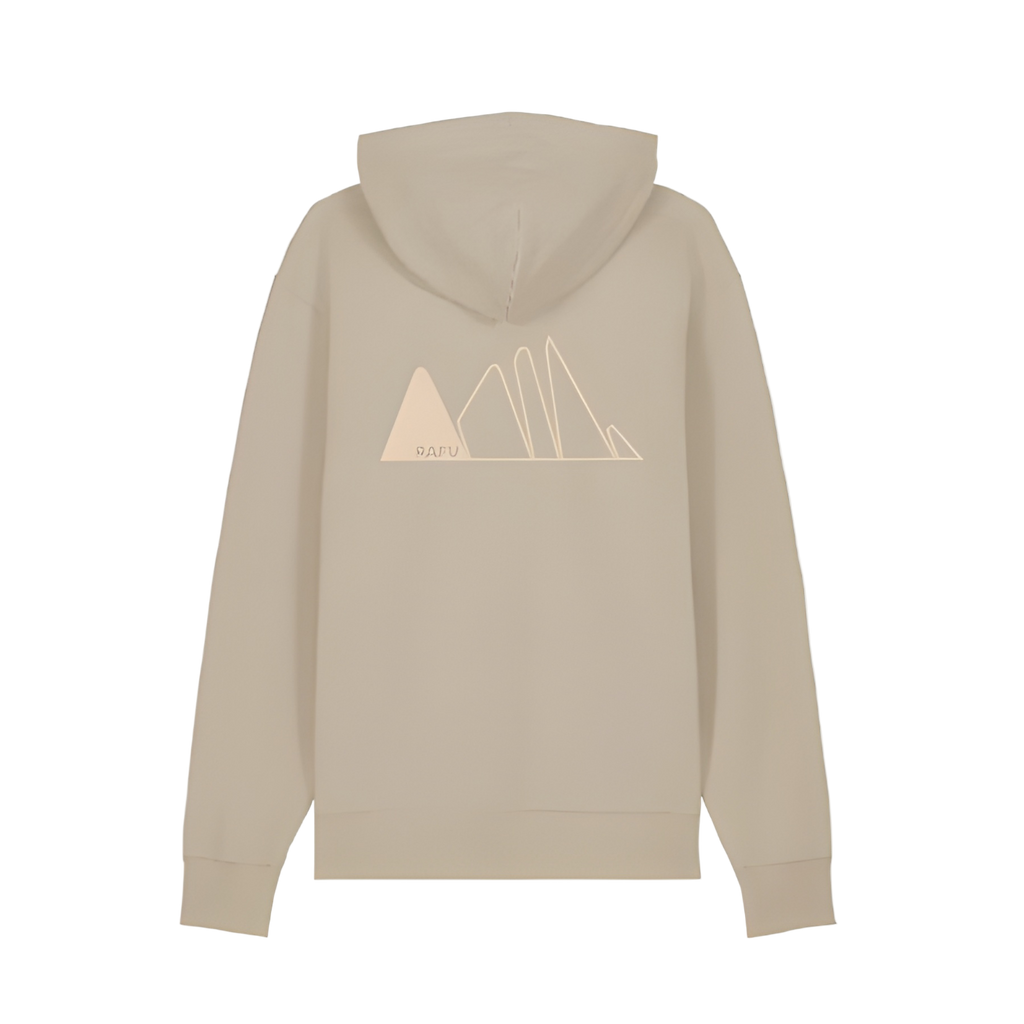 Sweat à capuche Cret Beige